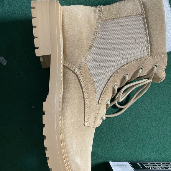 Saint Morta Other - Tan saint morta Lace-Up Combat Boots